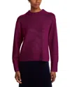 C By Bloomingdale's Cashmere Boxy Cashmere Crewneck Sweater - Exclusive In Purple