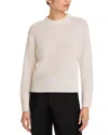 C By Bloomingdale's Cashmere Boxy Cashmere Crewneck Sweater - Exclusive In White
