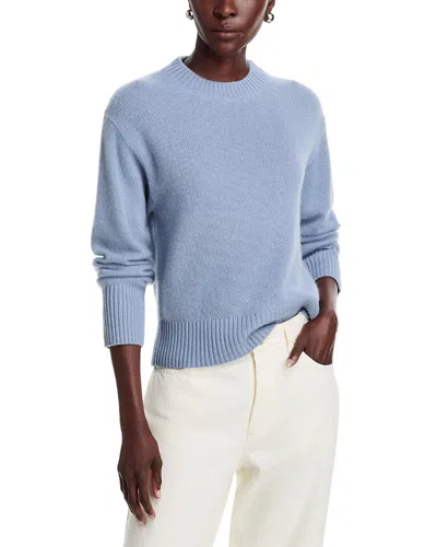 C By Bloomingdale's Cashmere Boxy Cashmere Crewneck Sweater - Exclusive In Blue