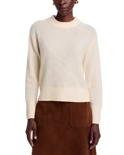 C By Bloomingdale's Cashmere Boxy Cashmere Crewneck Sweater - Exclusive In Neutral