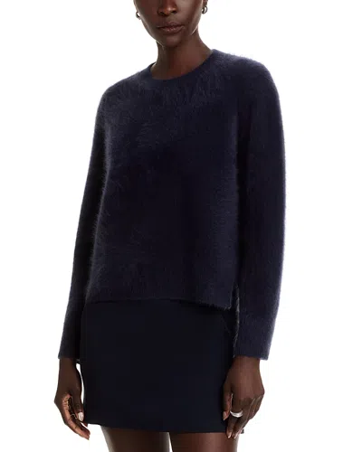 C By Bloomingdale's Cashmere Brushed Saddle Shoulder Sweater - Exclusive In Blue