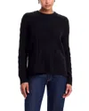 C By Bloomingdale's Cashmere Cable Knit Crewneck Sweater - Exclusive In Black