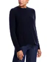 C By Bloomingdale's Cashmere Cable Knit Crewneck Sweater - Exclusive In Blue