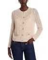 C By Bloomingdale's Cashmere Cashmere Crewneck Cardigan Sweater - Exclusive In Brown