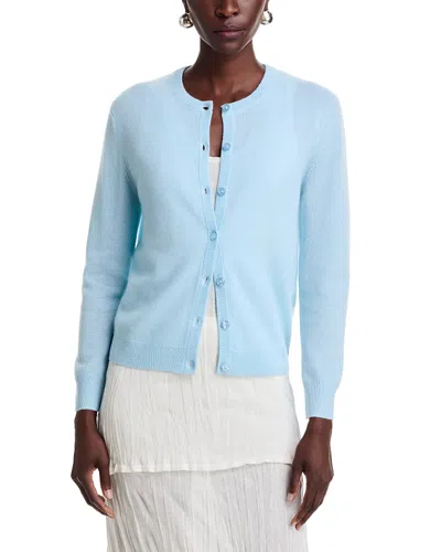 C By Bloomingdale's Cashmere Cashmere Crewneck Cardigan Sweater - Exclusive In Multi