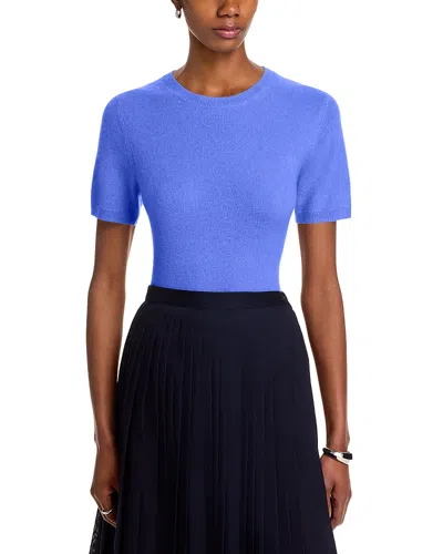 C By Bloomingdale's Cashmere Cashmere Crewneck Sweater - Exclusive In Blue