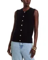C By Bloomingdale's Cashmere Cashmere Crewneck Sweater Vest - Exclusive In Black