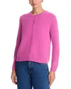 C By Bloomingdale's Cashmere Crewneck Cardigan Sweater - Exclusive In Pink