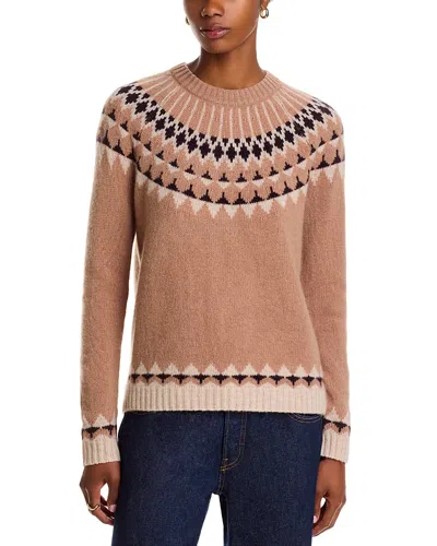 C By Bloomingdale's Cashmere Fairisle Crewneck Sweater - Exclusive In Multi