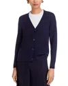 C By Bloomingdale's Cashmere Grandmother Cashmere V Neck Cardigan Sweater - Exclusive In Blue