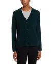 C By Bloomingdale's Cashmere Grandmother Cashmere V Neck Cardigan Sweater - Exclusive In Green