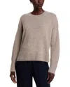 C By Bloomingdale's Cashmere Long Sleeve Crewneck Pullover - Exclusive In Brown
