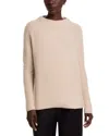 C By Bloomingdale's Cashmere Mock Neck Brushed Cashmere Sweater - Exclusive In Brown