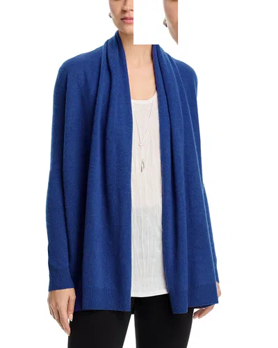 C By Bloomingdale's Cashmere Open-front Cardigan - Exclusive In Blue