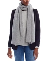 C By Bloomingdale's Cashmere Oversized Knit Scarf - Exclusive In Gray