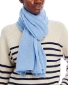 C By Bloomingdale's Cashmere Oversized Knit Scarf - Exclusive In Sky Blue
