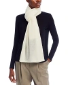 C By Bloomingdale's Cashmere Oversized Knit Scarf - Exclusive In White