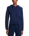 C By Bloomingdale's Cashmere Pullover Cashmere Hoodie - Exclusive In Blue
