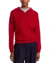 C By Bloomingdale's Cashmere Pullover Cashmere Hoodie - Exclusive In Burgundy