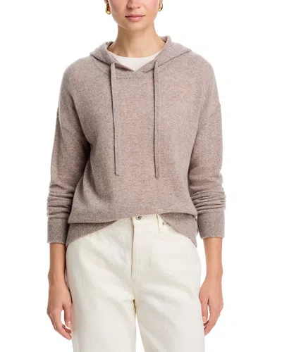 C By Bloomingdale's Cashmere Pullover Cashmere Hoodie - Exclusive In Brown