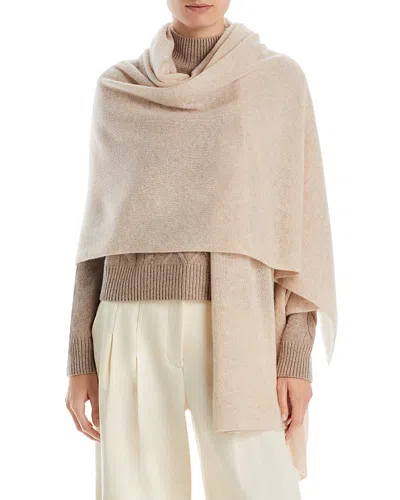 C By Bloomingdale's Cashmere Travel Wrap - Exclusive In Brown