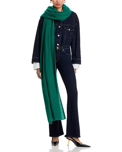 C By Bloomingdale's Cashmere Travel Wrap - Exclusive In Green