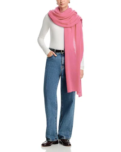 C By Bloomingdale's Cashmere Travel Wrap - Exclusive In Pink