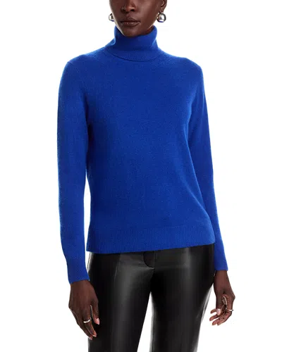 C By Bloomingdale's Cashmere Turtleneck Sweater - Exclusive In Blue