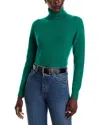 C By Bloomingdale's Cashmere Turtleneck Sweater - Exclusive In Green
