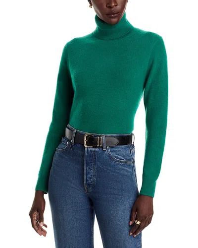 C By Bloomingdale's Cashmere Turtleneck Sweater - Exclusive In Green