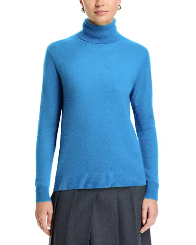 C By Bloomingdale's Cashmere Turtleneck Sweater - Exclusive In Blue