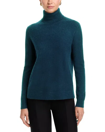 C By Bloomingdale's Cashmere Turtleneck Sweater - Exclusive In Green