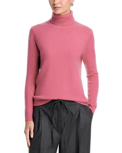 C By Bloomingdale's Cashmere Turtleneck Sweater - Exclusive In Pink
