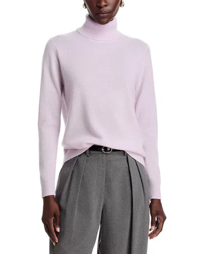 C By Bloomingdale's Cashmere Turtleneck Sweater - Exclusive In Purple