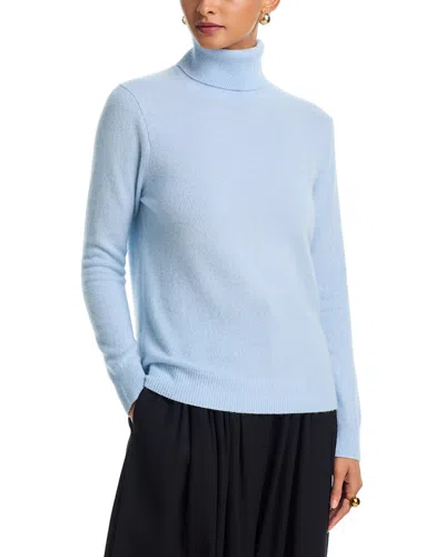 C By Bloomingdale's Cashmere Turtleneck Sweater - Exclusive In Blue