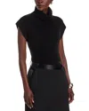 C By Bloomingdale's Cashmere Turtleneck Sweater Vest - Exclusive In Black