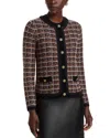 C By Bloomingdale's Cashmere Tweed Crewneck Cardigan - Exclusive