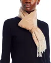 C By Bloomingdale's Cashmere Woven Floral Scarf - Exclusive In Tan