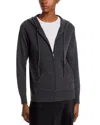 C By Bloomingdale's Cashmere Zip Hoodie - Exclusive In Gray