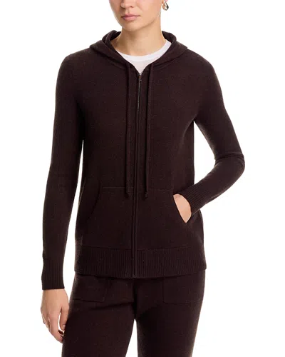 C By Bloomingdale's Cashmere Zip Hoodie - Exclusive In Brown