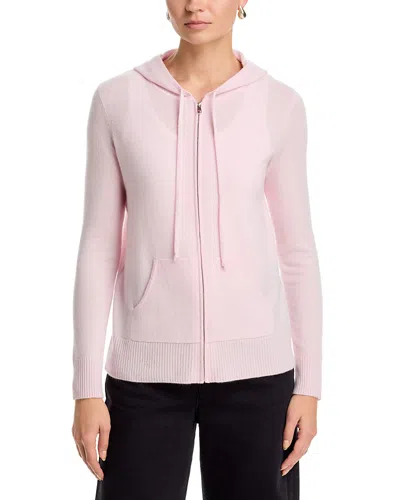 C By Bloomingdale's Cashmere Zip Hoodie - Exclusive In Pink