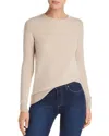 C By Bloomingdale's Crewneck Cashmere Sweater - Exclusive In Heather Oatmeal