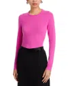 C By Bloomingdale's Crewneck Cashmere Sweater - Exclusive In Red