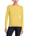 C By Bloomingdale's Crewneck Cashmere Sweater - Exclusive In Yellow