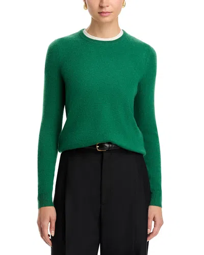 C By Bloomingdale's Crewneck Cashmere Sweater - Exclusive In Animal Print