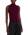 C By Bloomingdale's Sleeveless Cashmere Sweater - Exclusive In Burgundy