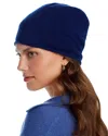 C By Bloomingdale's Cashmere Angelina Rolled Edge Slouch Hat - Exclusive In Sky