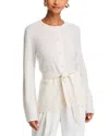 C By Bloomingdale's Cashmere Belted Cardigan Sweater - Exclusive In Ivory