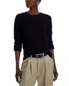 C By Bloomingdale's Cashmere Boxy Crewneck Sweater - Exclusive In Black