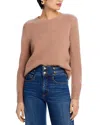 C By Bloomingdale's Cashmere Boxy Crewneck Sweater - Exclusive In Camel